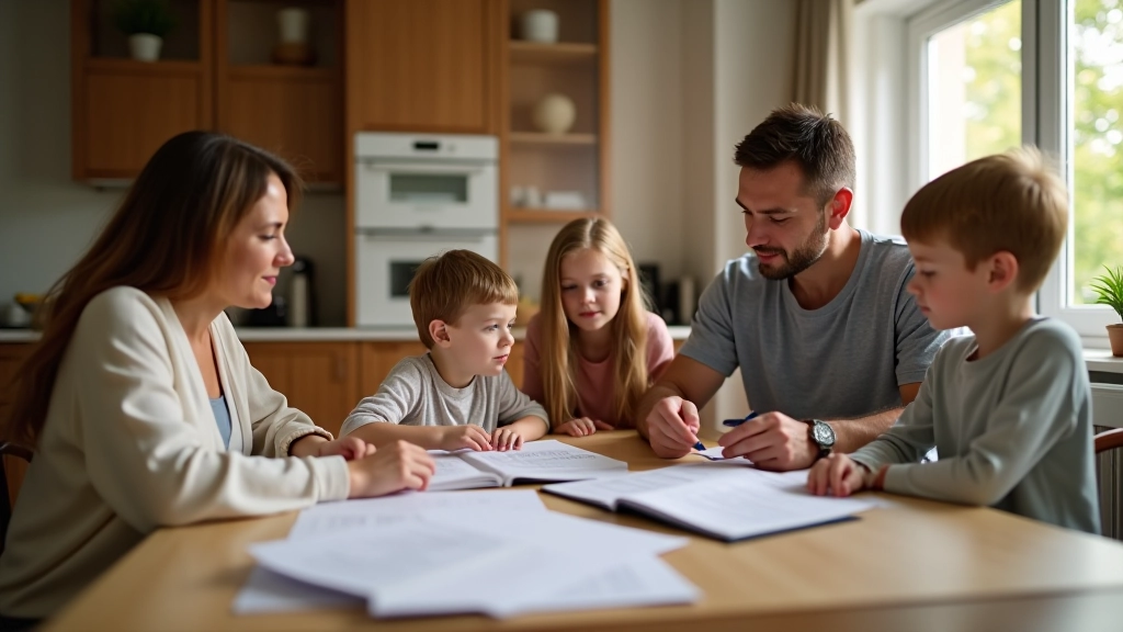 Sparplanung für Familien
